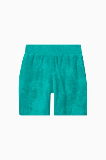 Ronde des Tortues Bermuda Shorts in Terry