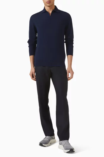 تي شيرت بولو لاسكا قماش منسوج