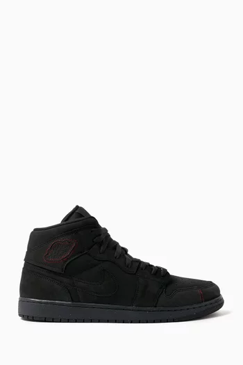 Air Jordan 1 SE Craft Mid-top Sneakers in Leather & Suede
