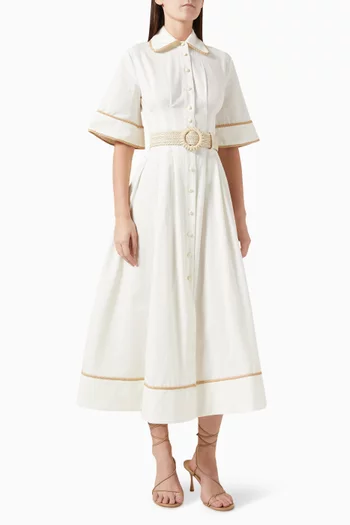 Lucia Shirt Dress in Linen
