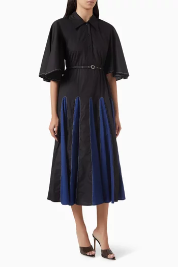 Lady Midi Shirt Dress in Cotton