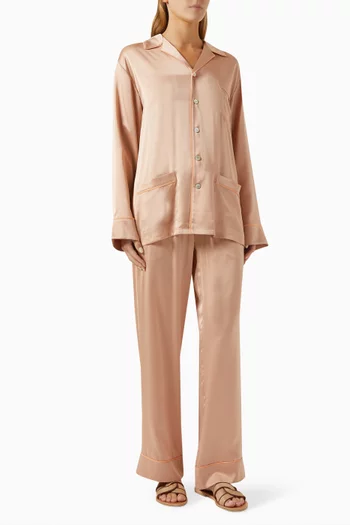 Yves Pyjama Set in Silk