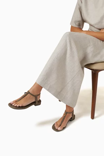 Mindil Sandals in Suede Leather