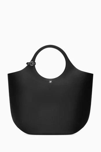 Large Holy Tote Bag in Leather