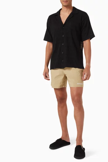 Lace Knit Shirt in Cotton
