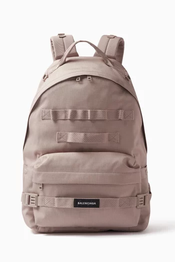 Army Medium Multicarry Backpack in Recycled Nylon