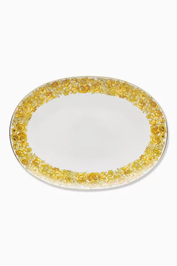Medusa Rhapsody Platter in Porcelain