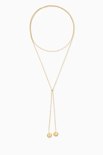 The Astrid Necklace in 18kt Gold-Plated Sterling Silver