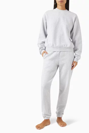 Classic Crewneck Sweatshirt in Cotton-fleece