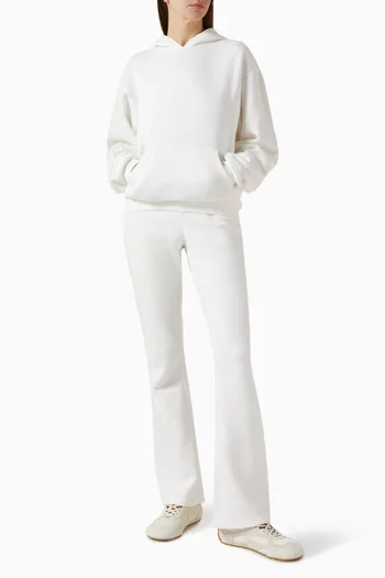 كنزة كلاسيكية بغطاء رأس صوف قطني