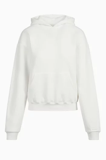 كنزة كلاسيكية بغطاء رأس صوف قطني