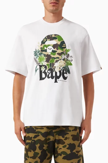 Flora Ape Head T-shirt in Cotton-jersey