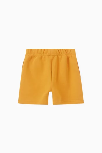 Logo Lounge Shorts in Organic Cotton-blend