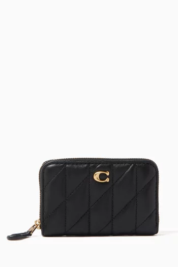 Card Case in Quilted Nappa Leather