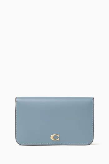 Essential Card Case in Leather