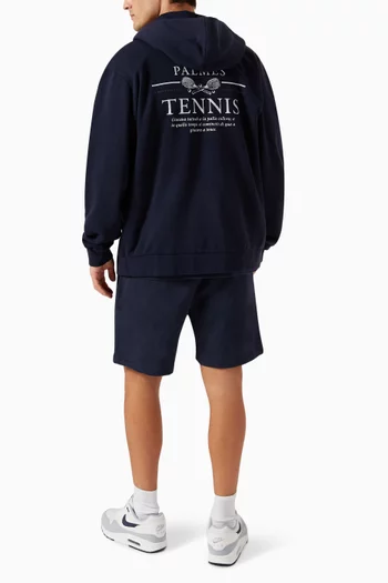 Vichy Hooded Sweatshirt in Cotton