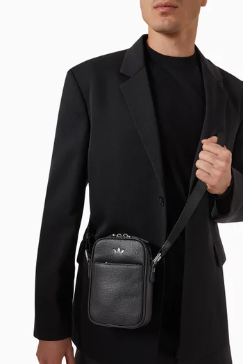 Mini Award Messenger Bag in Italian Leather