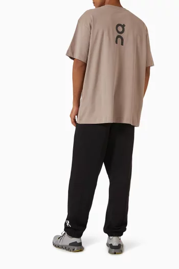 تي شيرت كلوب بشعار الماركة قطن عضوي