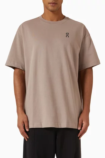 تي شيرت كلوب بشعار الماركة قطن عضوي