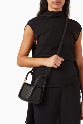 Wonton Surreal Tote Bag in Calfskin Leather