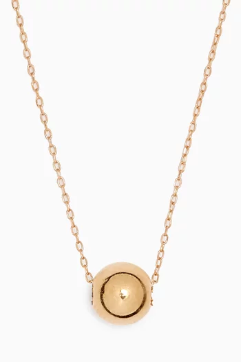 FIiora Ball Necklace in 18kt Gold