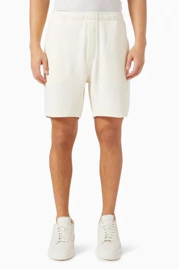 Bouclé Shorts in Cotton-blend