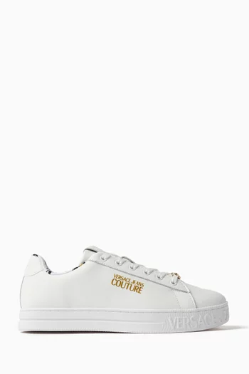 Court 88 Low Top Sneakers in Leather