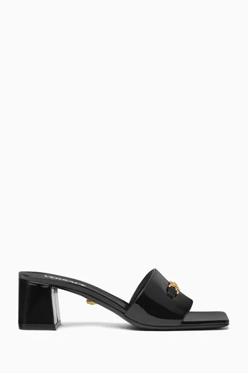 Medusa '95 Mule Sandals in Patent Leather