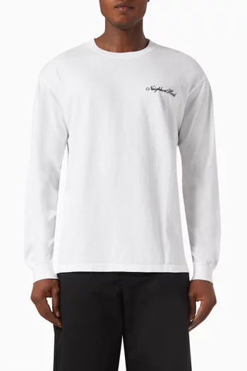 Long-sleeve T-shirt in Cotton-jersey