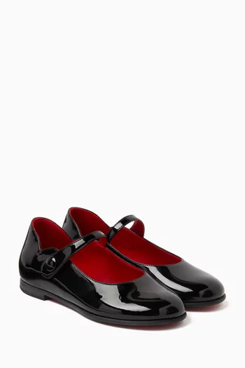 Melodie Chick Ballerina Flats in Patent Leather