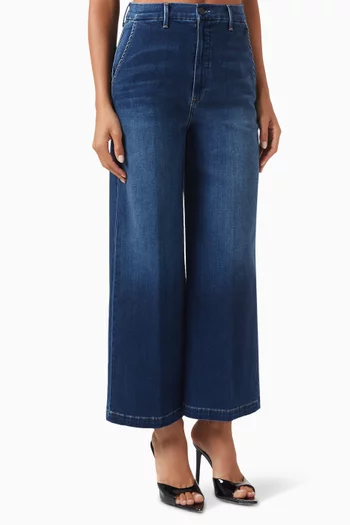 Jude Cropped Jeans in Denim