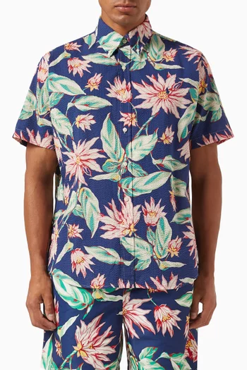 Floral Shirt in Cotton