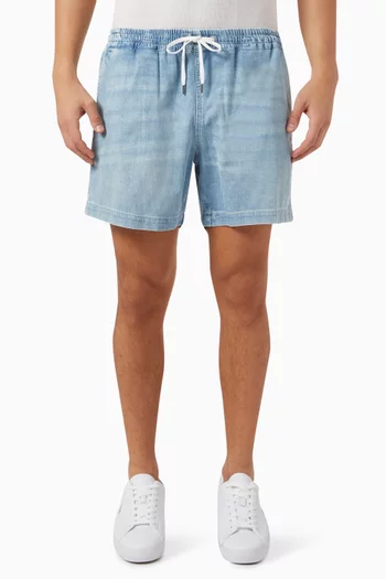 Prepster Shorts in Cotton-denim