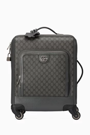 حقيبة للكابينة أوفيديا صغيرة قنب سوبريم بشعار حرفي GG