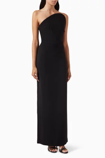 Eve Maxi Dress in Crepe