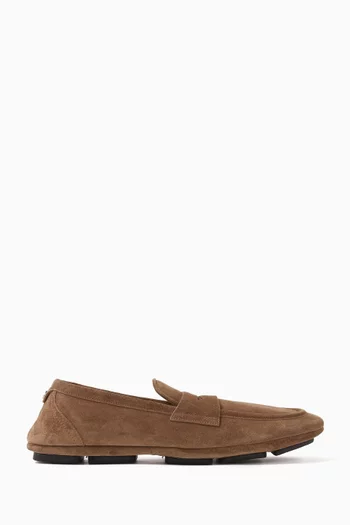 Slip-on Shoes in Suede