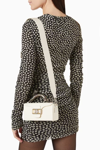 Nano Pencil Cat Bag in Matte Leather