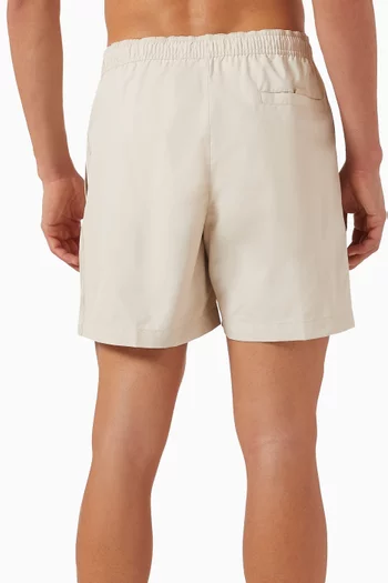 Medium Drawstring Swim Shorts in Recycled Polyester