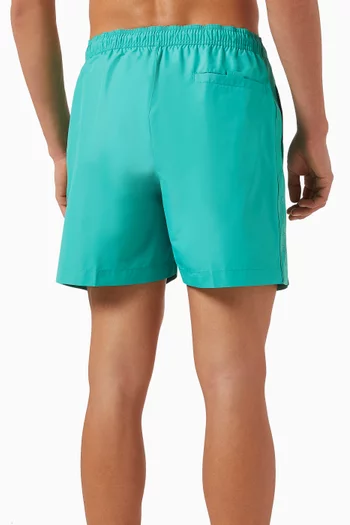 Medium Drawstring Swim Shorts in Recycled Polyester