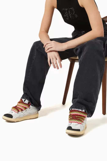 Curb Sneakers in Leather