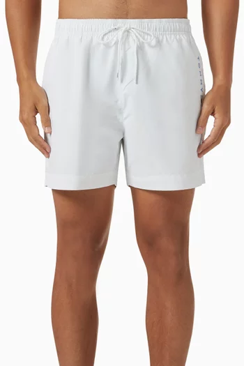 Medium Original Logo Swim Shorts in Recycled Polyester