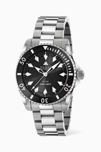 Dive Automatic Stainless Steel Watch, 40mm