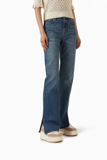 Nama Flatform Sneakers in Calfskin