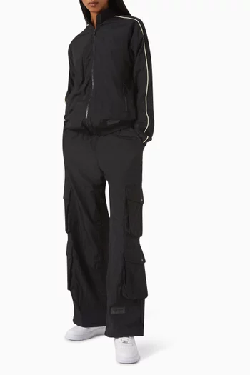 Wide-leg Cargo Pants in Re-Shell100©