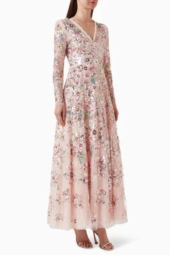 Paradise Sequin-embellished Gown in Tulle