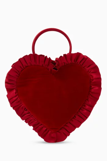 The Heartbreaker Bag in Cotton Velvet