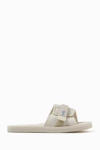 Padri Slide Sandals in Nylon