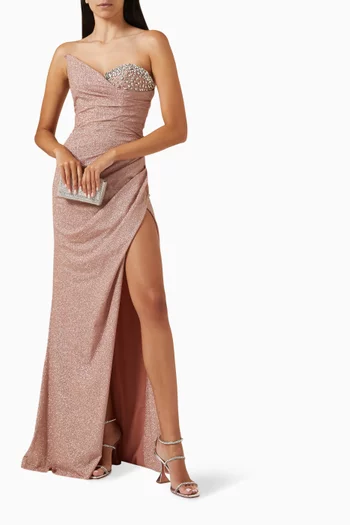 Vita Crystal-embellished Maxi Dress