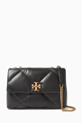 Kira Convertible Shoulder Bag in Quilted Leather