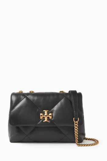 Kira Convertible Shoulder Bag in Quilted Leather